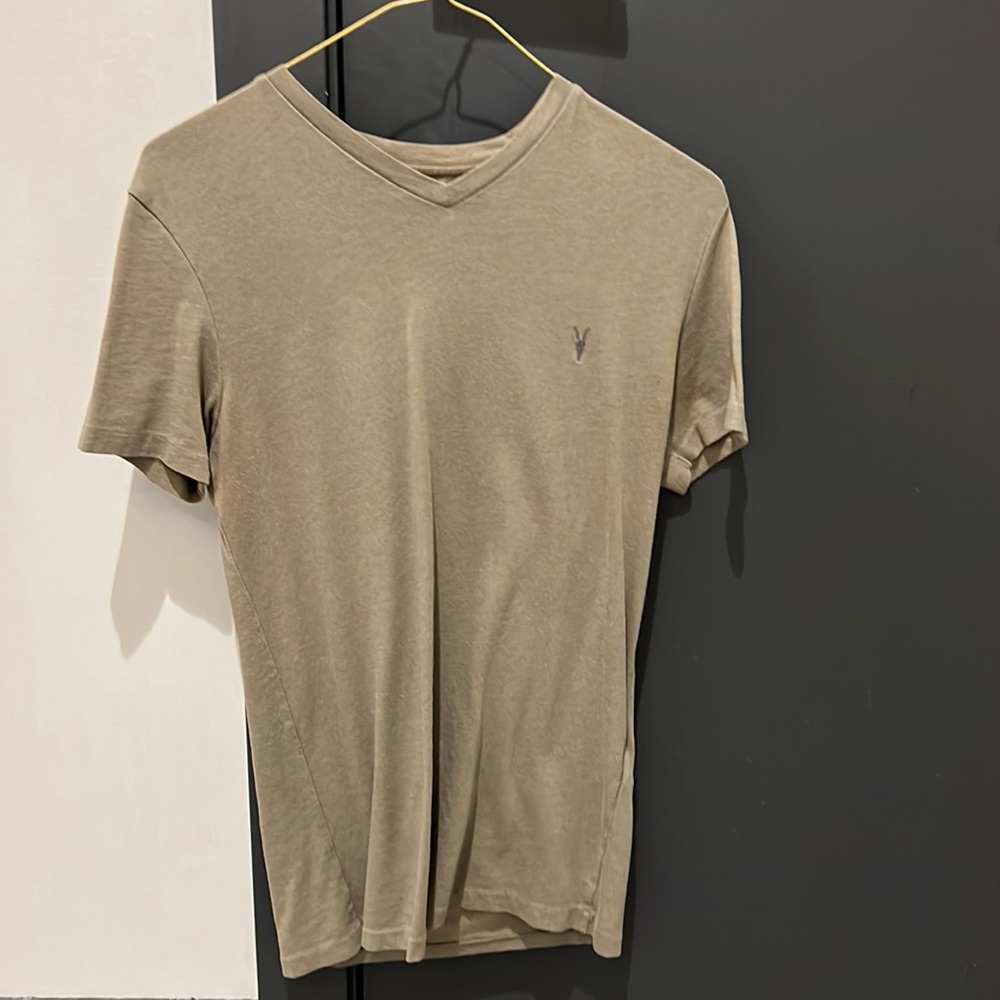 Tonic V-Neck Ramskull T-Shirt AllSaints